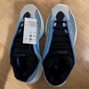 Adidas Yeezy 700 V3 Black and Blue Sneakers